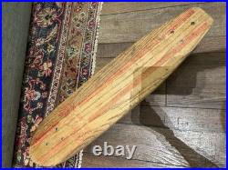 1950's Vintage Roller Derby #30 Wooden Deck Skateboard Sidewalk Surfer Wood