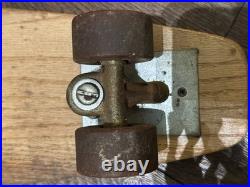 1950's Vintage Roller Derby #30 Wooden Deck Skateboard Sidewalk Surfer Wood