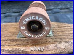 1960's Chicago Roller Skate Company Skateboard Clay Wheels Banana Board