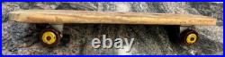 1960's Hawaiian Surf Wooden Skateboard No 7 22 Metal Masters Philly Vintage