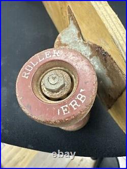 1960's MUSTANG Roller Derby No. 15 WOOD Skateboard w Original Wheels And Trucks