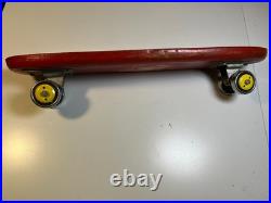 1960s Apollo Apolo Skateship Wood Wooden Skateboard Skate Board Metal Wheels