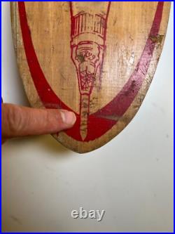 1960s Apollo Apolo Skateship Wood Wooden Skateboard Skate Board Metal Wheels