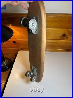 1960s Apollo Apolo Skateship Wood Wooden Skateboard Skate Board Metal Wheels