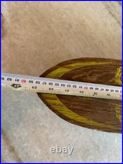 1960s Apollo Apolo Skateship Wood Wooden Skateboard Skate Board Metal Wheels