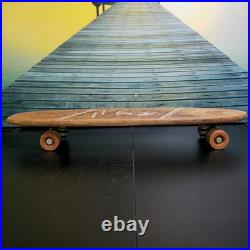 1960s Boss Man Vintage Skateboard 24.5, Found In Abandoned Storage Unit Auction 1960s Boss Man Vintage Skateboard 24.5, Found In Abandoned Storage Unit Auction