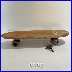 1960s Hobie Super Surfer Skateboard Clay Wheels Oak Deck Sidewalk Surfboard