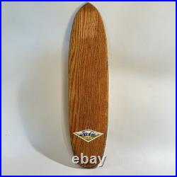 1960s Hobie Super Surfer Skateboard Clay Wheels Oak Deck Sidewalk Surfboard