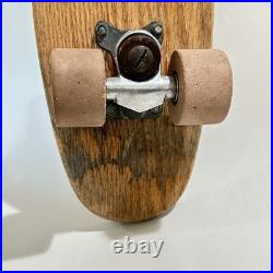 1960s Hobie Super Surfer Skateboard Clay Wheels Oak Deck Sidewalk Surfboard