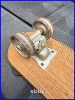 1960s Roller Derby Skateboard steel wheels super rare first edition HTF natty