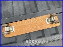 1960s Roller Derby Skateboard steel wheels super rare first edition HTF natty