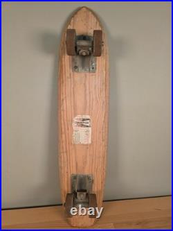 1960s Vintage Wood NASH Rat Fink SIDEWALK SURFBOARD 17 Rare Skateboard