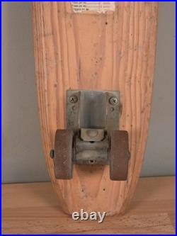 1960s Vintage Wood NASH Rat Fink SIDEWALK SURFBOARD 17 Rare Skateboard