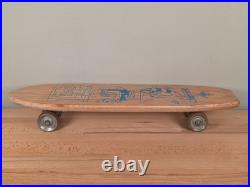 1960s Vintage Wood NASH Rat Fink SIDEWALK SURFBOARD 17 Rare Skateboard