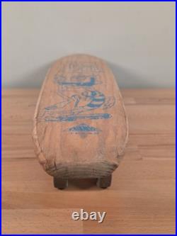 1960s Vintage Wood NASH Rat Fink SIDEWALK SURFBOARD 17 Rare Skateboard