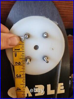 1970's Cable Flex Aluminum Skateboard Rare Authentic 1.5 inch holes