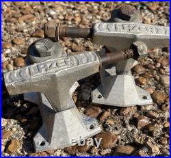 1970's Lazer Skateboard Trucks (1 Missing Pivot Cup) + Vintage Flathead Bolts