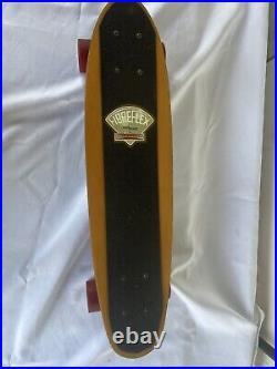 1970's Skateboard deck G&S GORDON&SMITH Fiberflex. Rare. Complète Read Desc