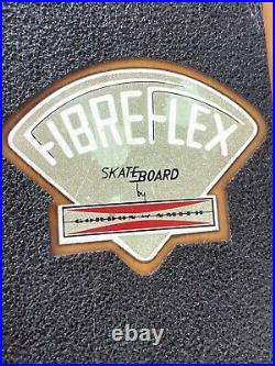 1970's Skateboard deck G&S GORDON&SMITH Fiberflex. Rare. Complète Read Desc