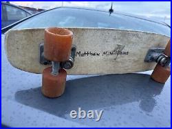 1970's Surfer Magazine Fiberglass Skateboard Deck-Promotional Only-Not For sale 1970's Surfer Magazine Fiberglass Skateboard Deck-Promotional Only-Not For sale