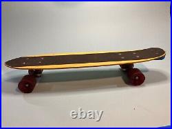 1970's Vintage Santa Cruz Proflex Skateboard with Bennett Pro Trucks-VG 1970's Vintage Santa Cruz Proflex Skateboard with Bennett Pro Trucks-VG