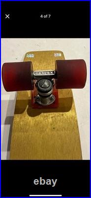 1970s Cal GX Aluminum Skateboard Complete With California Smoker Wheels