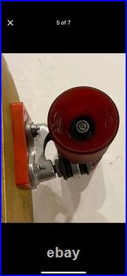 1970s Cal GX Aluminum Skateboard Complete With California Smoker Wheels