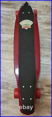 1970s G&S Fibreflex double cutaway Slalom Skateboard