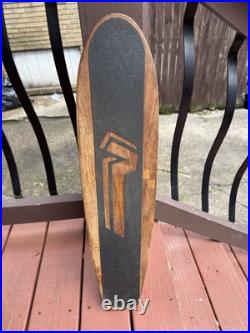1974-77 Variflex Vintage Skateboard Deck with Original Wheels! All Original Parts