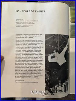 1975 Hang Ten World Pro Am Skateboard Championships Program Bahne Peralta