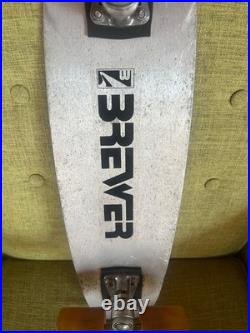 1976 Skateboard Vintage Dick Brewer Metal deck Loose Bearing XK-300 Brewer truck 1976 Skateboard Vintage Dick Brewer Metal deck Loose Bearing XK-300 Brewer truck