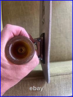 1976 Skateboard Vintage Dick Brewer Metal deck Loose Bearing XK-300 Brewer truck