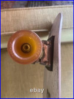 1976 Skateboard Vintage Dick Brewer Metal deck Loose Bearing XK-300 Brewer truck