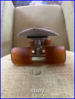 1976 Skateboard Vintage Dick Brewer Metal deck Loose Bearing XK-300 Brewer truck