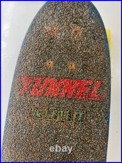 1977 Tunnel Skateboard Vintage OG Grip Tape Energy Trucks and Tunnel Rock wheels