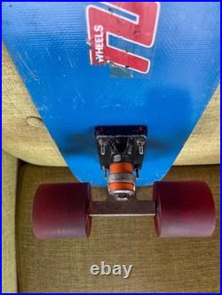 1977 Tunnel Skateboard Vintage OG Grip Tape Energy Trucks and Tunnel Rock wheels