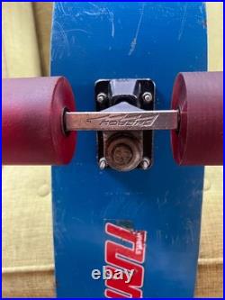 1977 Tunnel Skateboard Vintage OG Grip Tape Energy Trucks and Tunnel Rock wheels
