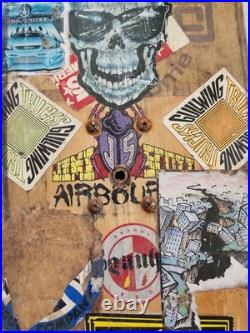 1980S ZORLAC Gargoyle Jimi Scott Airbourne Skateboard Deck Truck & Wheels READ 1980S ZORLAC Gargoyle Jimi Scott Airbourne Skateboard Deck Truck & Wheels READ