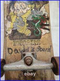 1980S ZORLAC Gargoyle Jimi Scott Airbourne Skateboard Deck Truck & Wheels READ 1980S ZORLAC Gargoyle Jimi Scott Airbourne Skateboard Deck Truck & Wheels READ