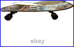 1980S ZORLAC Gargoyle Jimi Scott Airbourne Skateboard Deck Truck & Wheels READ