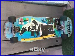 1980's Original Vintage Christian HOSOI Hammerhead Skateboard Street Deck