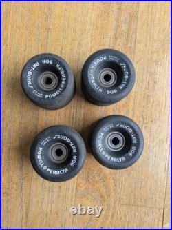 1980's Powell Peralta Rat Bones Wheels GMN Bearings Skateboard Vintage