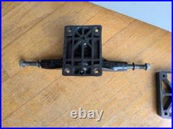 1980's Tracker Six Trac Ultra Light Trucks w Risers Skateboard Vintage