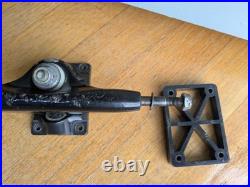 1980's Tracker Six Trac Ultra Light Trucks w Risers Skateboard Vintage