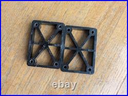 1980's Tracker Six Trac Ultra Light Trucks w Risers Skateboard Vintage