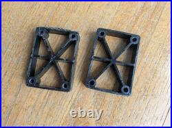 1980's Tracker Six Trac Ultra Light Trucks w Risers Skateboard Vintage