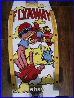 1980's Variflex Flyaway Skateboard Deck Trucks Vintage OG Great Color Unrestored 1980's Variflex Flyaway Skateboard Deck Trucks Vintage OG Great Color Unrestored