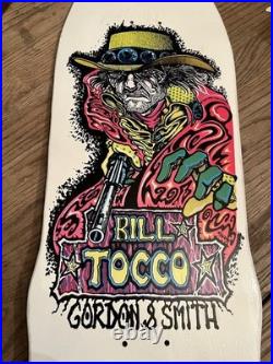1980s G&S Rare Bill Tocco Gun Slinger Tribute Skateboard Deck