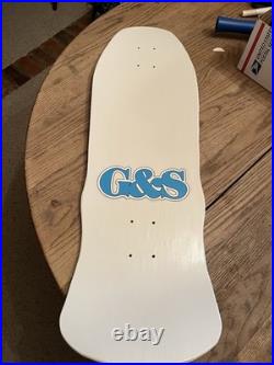 1980s G&S Rare Bill Tocco Gun Slinger Tribute Skateboard Deck