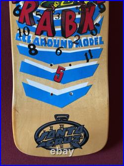 1980s NOS Vintage Santa Cruz Claus Grabke Skateboard Deck OG Rare Old School 1980s NOS Vintage Santa Cruz Claus Grabke Skateboard Deck OG Rare Old School